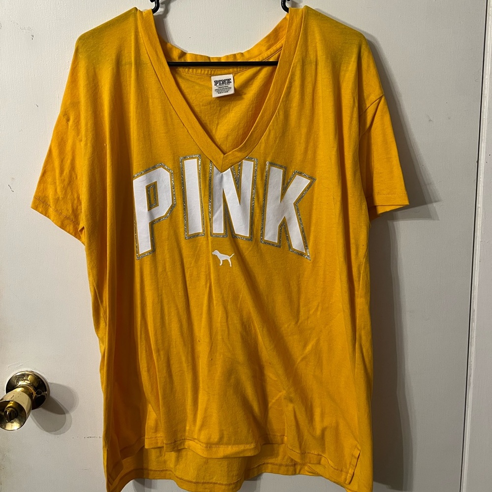 large PINK t-shirt :)